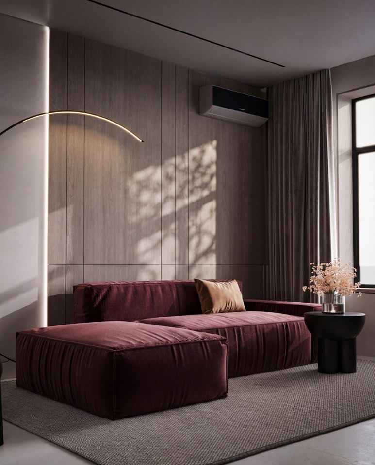 Квартира в ЖК Грани · Кухня-гостиная · 7