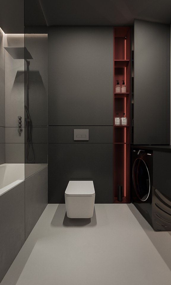 Квартира в ЖК Грани · Санузел · 1