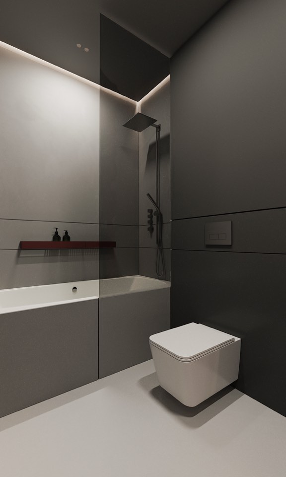 Квартира в ЖК Грани · Санузел · 5