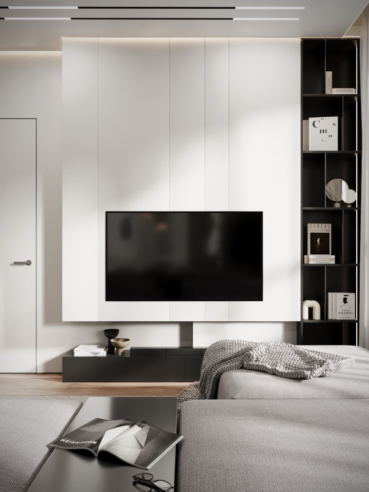 Квартира в ЖК ELEVEN · Кухня-гостиная · 5