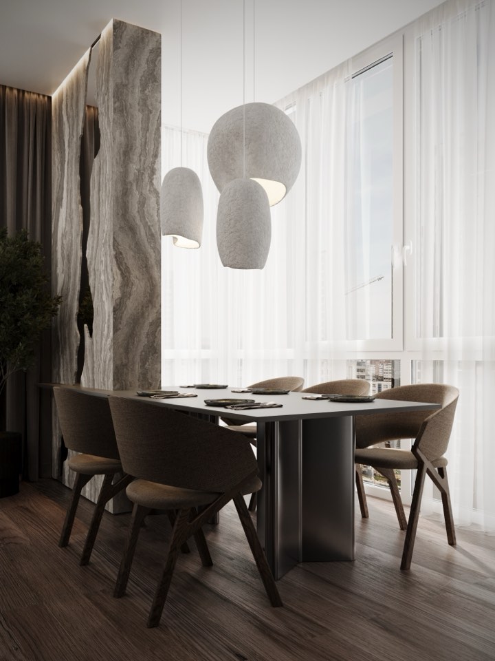 Квартира в ЖК ELEVEN · Кухня-гостиная · 6