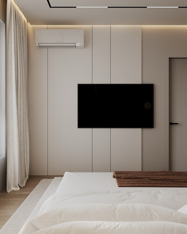 Квартира в ЖК ELEVEN · Мастер спальня · 2