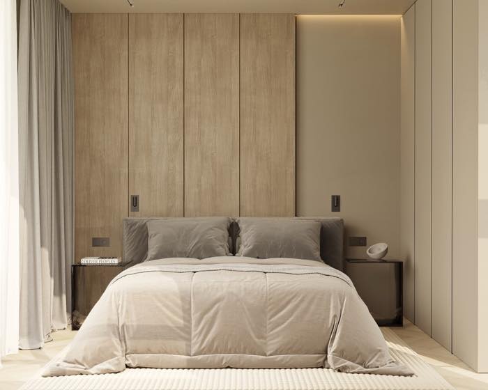 Квартира в ЖК Нагорный · Мастер-спальня · 3