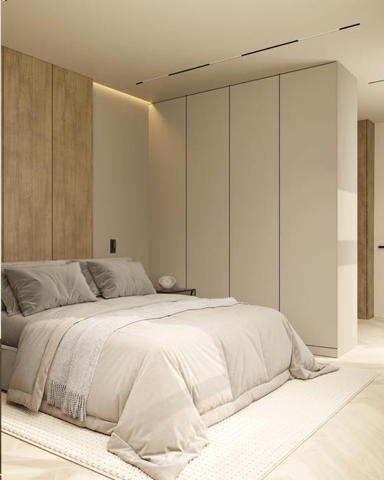 Квартира в ЖК Нагорный · Мастер-спальня · 7