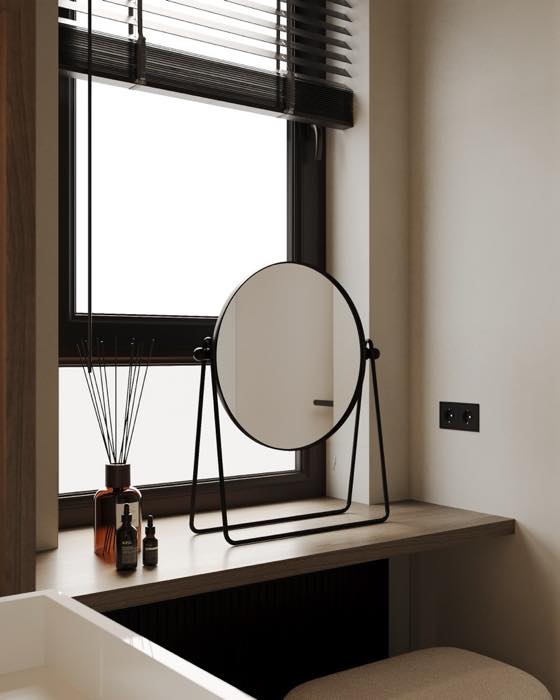 Квартира в ЖК Нагорный · Мастер-санузел · 2