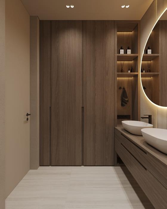 Квартира в ЖК Нагорный · Общий санузел · 3