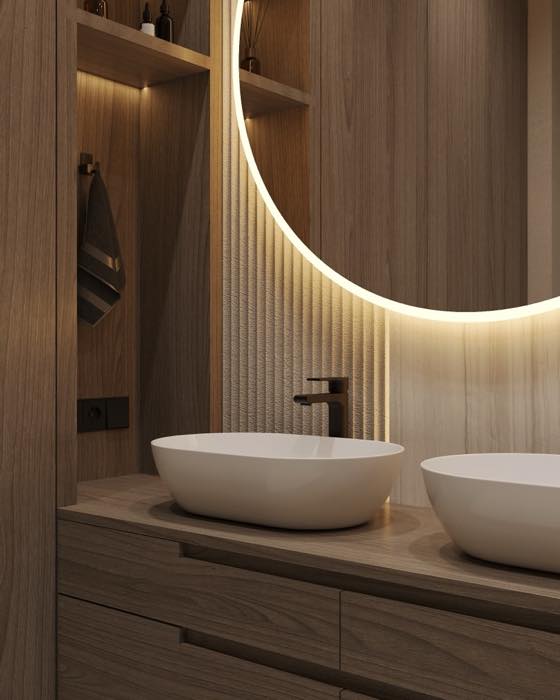 Квартира в ЖК Нагорный · Общий санузел · 4