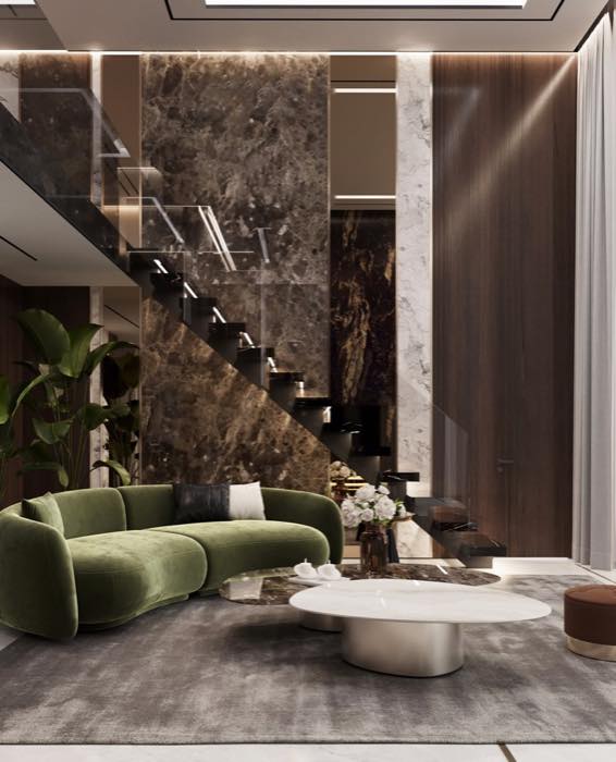 Апартаменты в ЖК Prime Park · Кухня-гостиная · 3