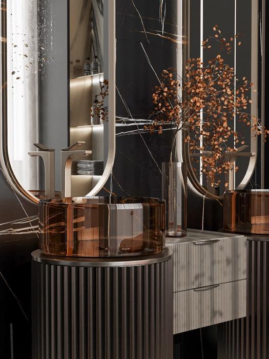 Апартаменты в ЖК Prime Park · Мастер-санузел · 3