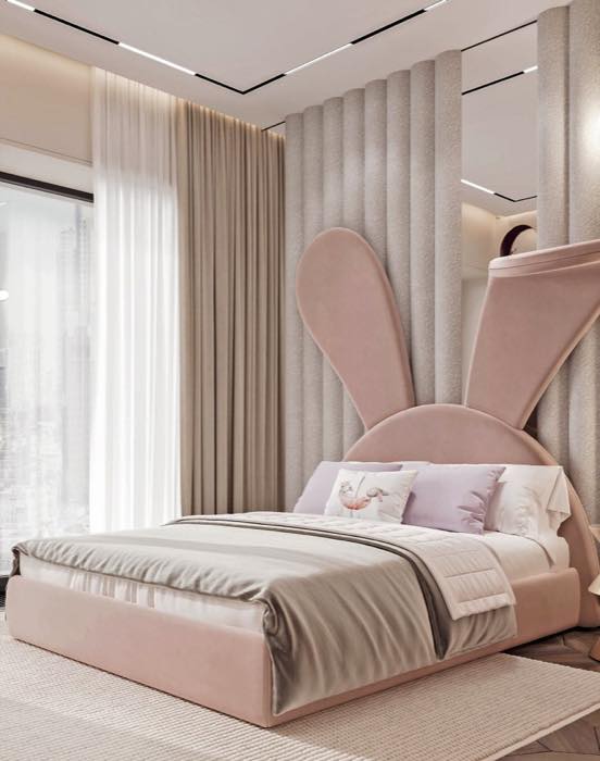 Апартаменты в ЖК Prime Park · Спальня девочки · 5