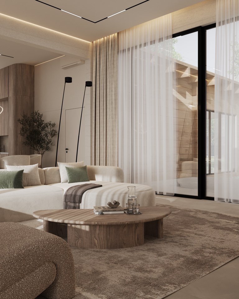 Райт Вилладж · Кухня-гостиная · 5