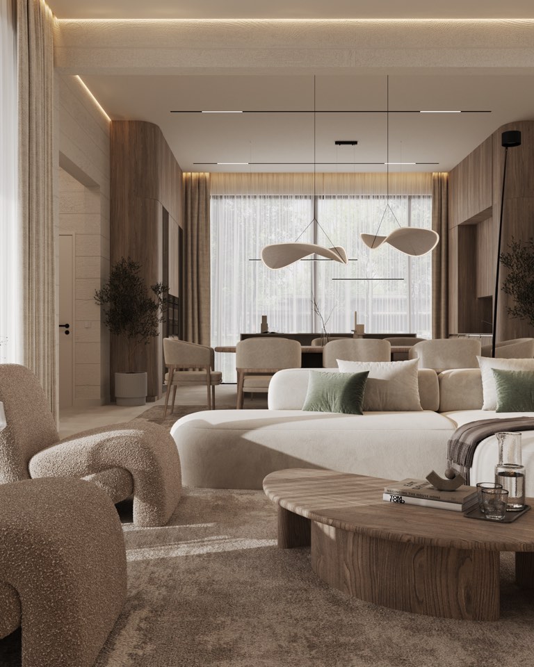 Райт Вилладж · Кухня-гостиная · 6