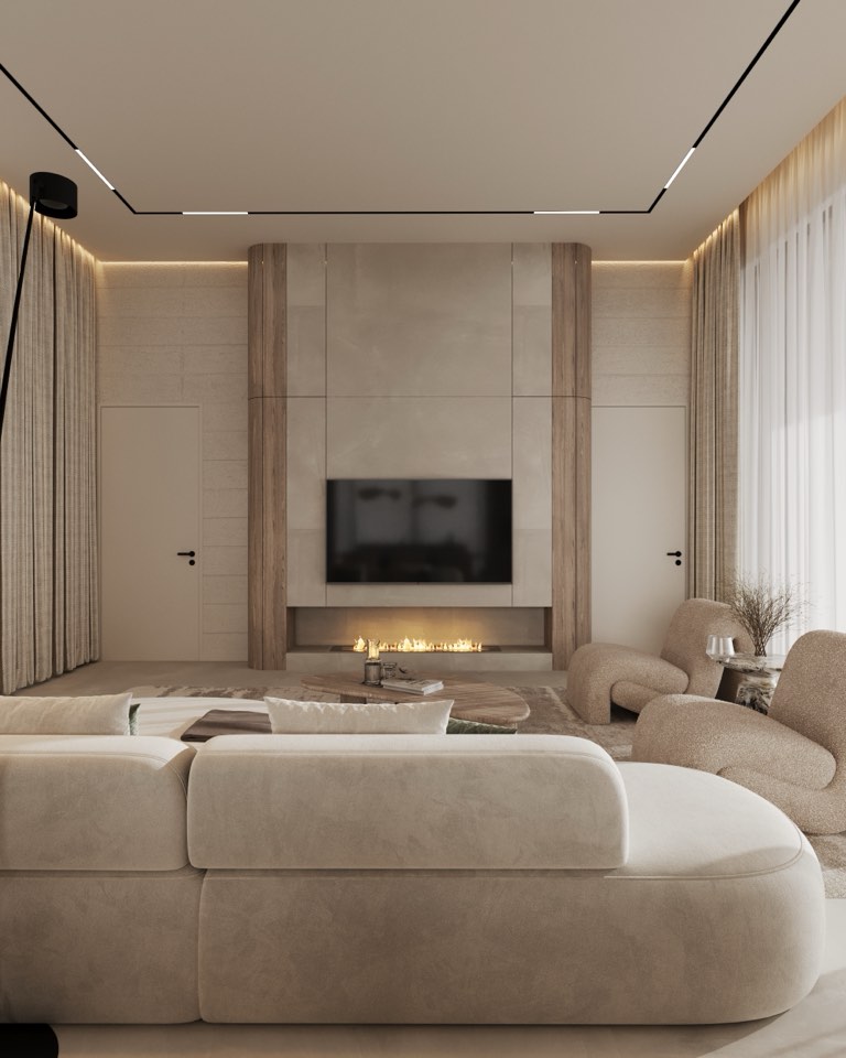 Райт Вилладж · Кухня-гостиная · 11