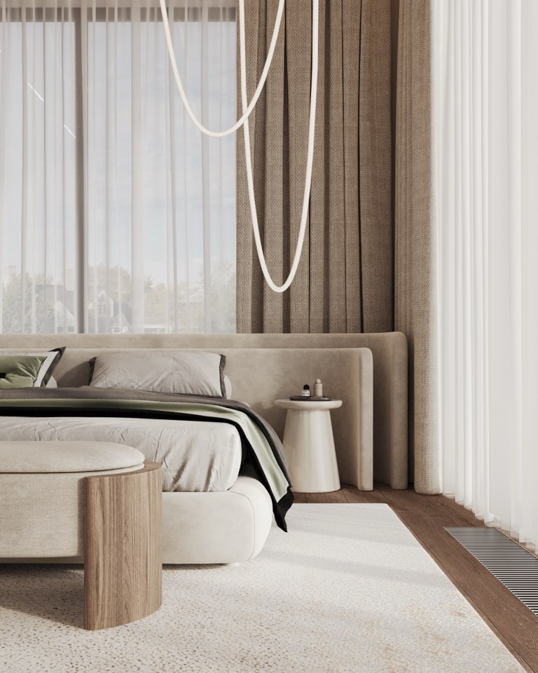 Райт Вилладж · Мастер спальня · 1