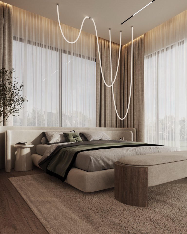 Райт Вилладж · Мастер спальня · 2