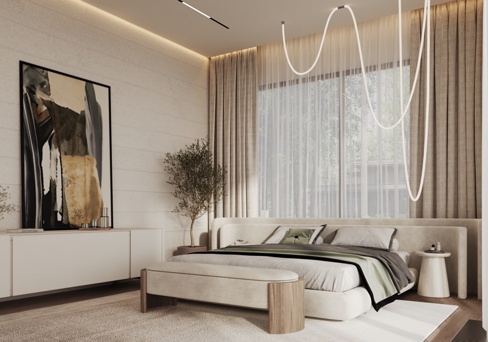 Райт Вилладж · Мастер спальня · 5