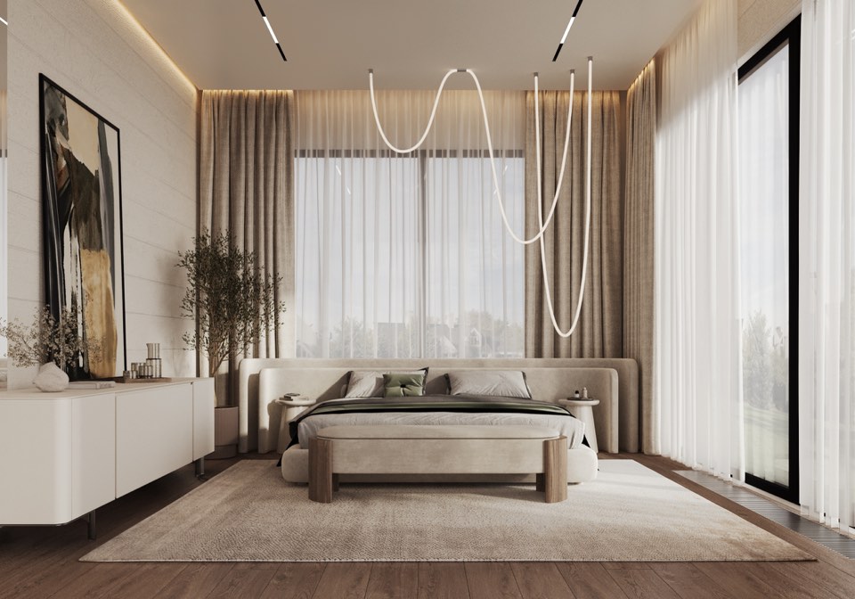 Райт Вилладж · Мастер спальня · 6