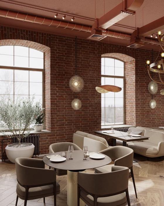 Ресторан на Воровского · Светлый зал · 2