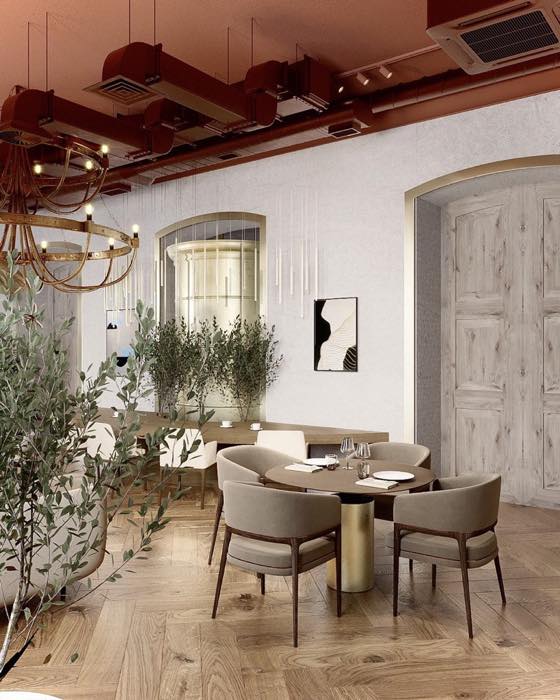 Ресторан на Воровского · Светлый зал · 4