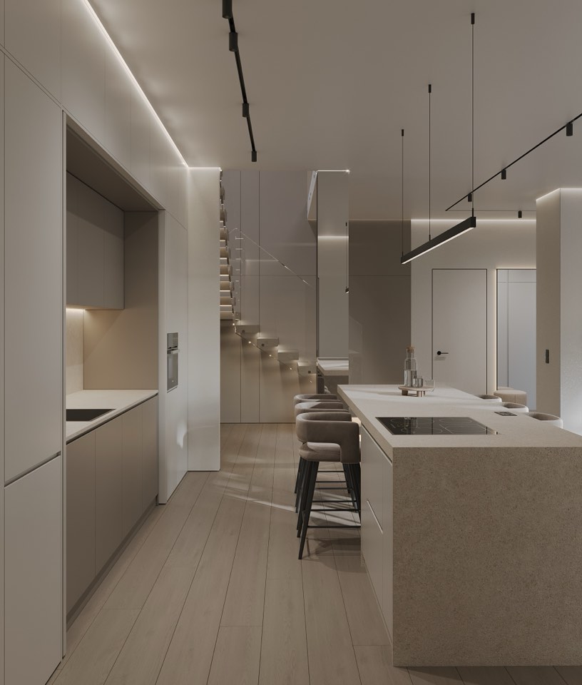 Таунхаус · Кухня-гостиная · 4