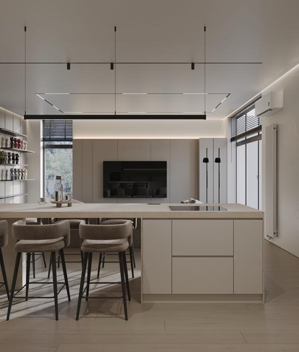 Таунхаус · Кухня-гостиная · 10