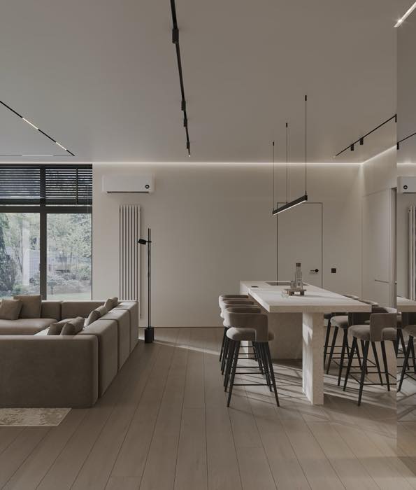 Таунхаус · Кухня-гостиная · 12