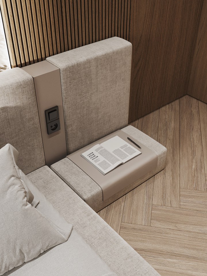 ЖК Ньютон · Мастер спальня · 2