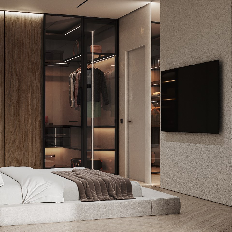 ЖК Ньютон · Мастер спальня · 3