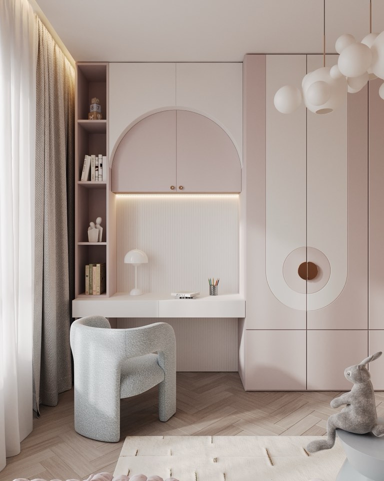 ЖК Ньютон · Детская девочек · 2