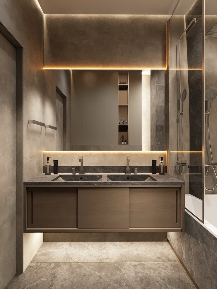 ЖК Ньютон · Гостевой су · 2