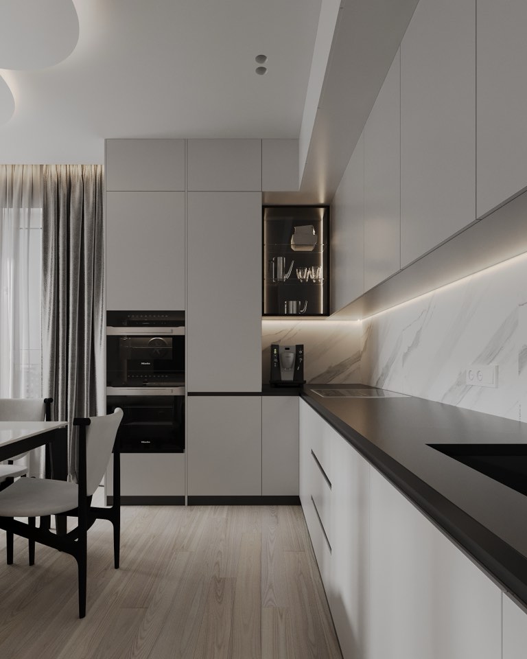 ЖК Ньютон · Кухня-гостиная · 7