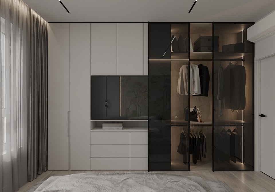 ЖК Ньютон · Спальня · 2