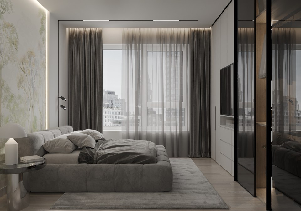 ЖК Ньютон · Спальня · 3