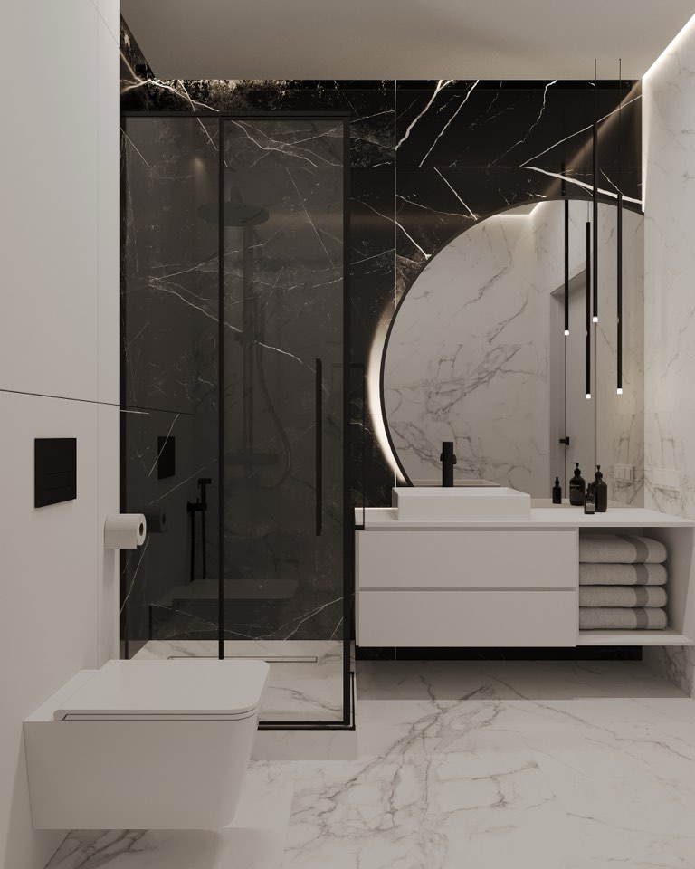 ЖК Ньютон · Мастер-санузел · 1