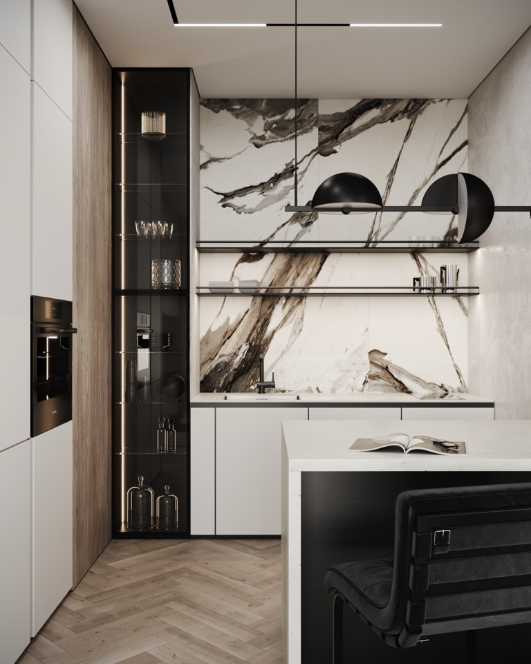 ЖК Зиларт · Кухня-гостиная · 2